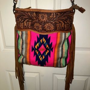 American Darling Neon Crossbody Purse